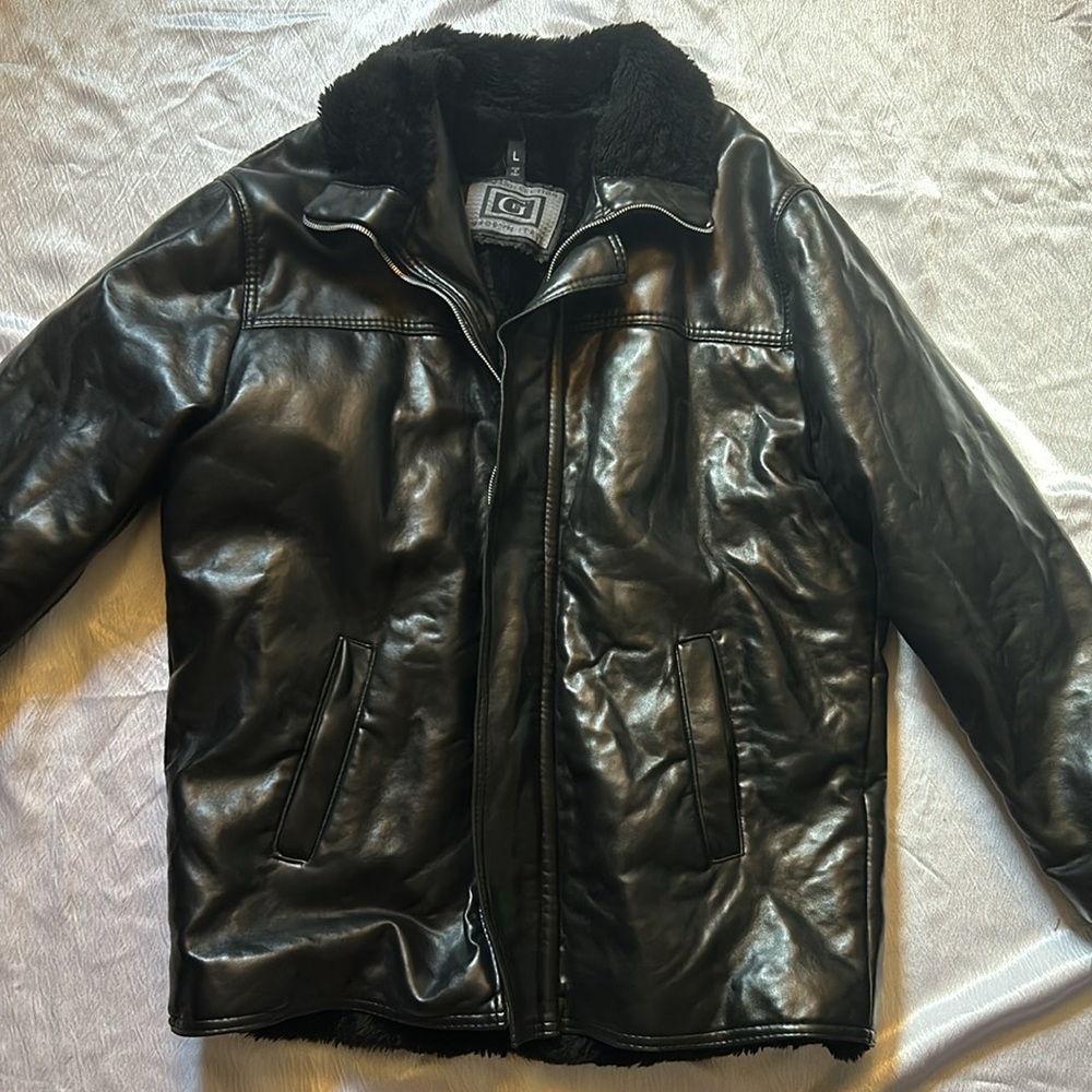 Leather jacket Italian